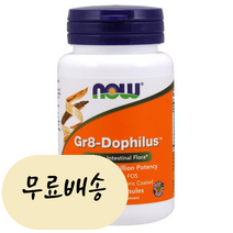 나우푸드 Gr8 도필러스 유산균 60개입 [미국 직배송], 1개, 60개