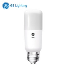 제너럴일렉트릭 LED 브라이트 스틱 전구 11W, 전구색, 1개