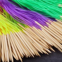 뜨게실 100g 목도리실 뜨게바늘 수세미실아크릴실, 대나무줄바늘, 04_보라