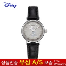(디즈니) DISNEY [한국본사정품][무상AS] 여자여성학생아동어린이 미키마우스 가죽밴드손목시계 OW157BKM