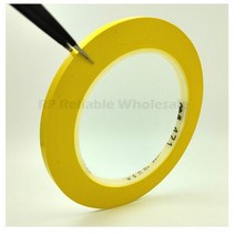 5mm 3M 471 프리미엄 Perfomance 강한 비닐 테이프 길이 33M 번들 장식 마스킹 옐로우 블랙 블루 화이트 레드 그린, Yellow