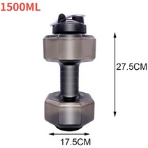 무게조절 케틀벨 그립 핸들 체육관 흐르는 물 아령 스포츠 병 대용량 적합 보디 빌딩 집, 초록