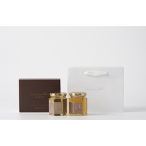 청도자연애 천연 벌꿀 답례품 선물세트160g x 2(아카시아꿀 야생화꿀 밤꿀 벌화분), 필요, 야생화+밤
