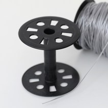 소잉홀릭 원형 플라스틱 보빈 실패 로프정리 끈감아서보관 대형 bobbin 03857, 1개