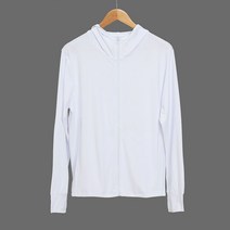 자외선 차단 후드 집업 XL 점퍼 여성 화이트 여름 집업 조깅복 slpstar5*600320872uR