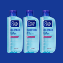 클린앤클리어 에센셜 오일컨트롤 클렌징 토너100ml X3개, 클린앤클리어 오일컨트롤 클렌징 토너 100ml X 3