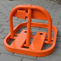 주차금지 차단 지정주차 철제 표지판 잠금장치, 6KG+나사