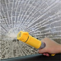 자석내장 유리망치 2차사고예방 경광봉 비상랜턴 사용이편리한