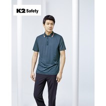 K2 LB2-224 케이투 세이프티 근무복 여름 반팔 티셔츠 작업복 카라티