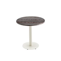 아트박스/히트디자인 CZ4273 원형 테이블 600 1color, 엔틱월넛