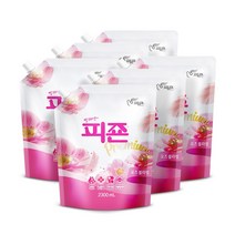 피죤 섬유유연제 2300ml 핑크, 6개