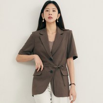 로엠 린넨라이크 반팔 자켓(3colors)_RMJKD25S15