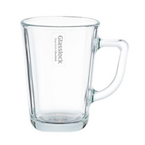 글라스락 내열 강화유리 홈카페 머그컵 350ml, 투명, 1개