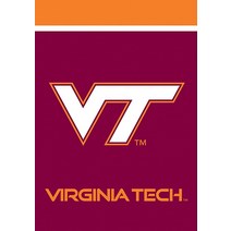 코네티컷 허스키 하우스 플래그 NCAA 라이선스 101.6cm x 71.1cm, Virginia Tech, 1개