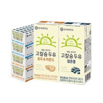 연세우유 연세 뼈칼슘두유180mlX96팩, 호두아몬드 180ml x 96팩