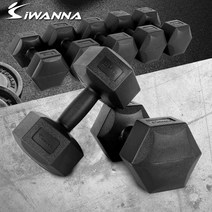 아이워너 맨즈 육각아령 2개세트 3~7kg 선택구매 덤벨, 5kg(2개입)