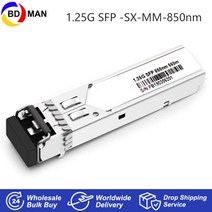 유니파잉10G SFP 트랜시버 SFP10GSR 10Gbase SR MMF LC 850nm 300m Ubiquiti Unifi UFMM10G Mikrotik S 8, 01 For Cisco