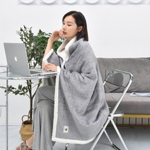 입는 담요 두꺼운 모포 집순이 이불 먼지없는 극세사 블랭킷 모포 날다람쥐 담요 후드 목도리 담요 사무실 낮잠 두꺼운 겨울 작은 담요 점심 시간 케이프 학생 담요