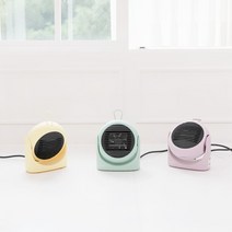 툴콘 모아캠핑 PTC 미니 팬히터 MF-3050 캠핑용 온풍기, 02. 민트