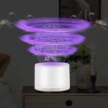 흡입식 무드등 모기퇴치기 모기트랩 해충포충기 포집기 날벌레 초파리 날파리, 3D모기트랩-해파리