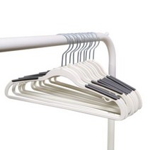 화이트래빗 디자인 논슬립 옷걸이 - 30p, 디자인 아동용 베이직 30p 그레이, 1set