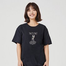 키밍 재택근무 인터넷서핑 캐주얼반팔티 사회적운동