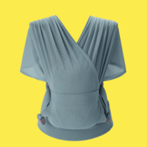 초경량 아기띠 신생아 애기띠 사이즈 조절 가능한 편한 아기띠 명품 아기띠, 다크챠콜(메쉬)