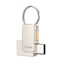 C타입 USB 메모리 512GB USB2.0 Type C 메모리 2in1 핸드폰OTG