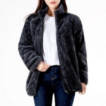 D28 여자 양털 후리스 집업 1P 뽀글이 플리스 아우터 259746
