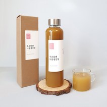 미미주 서산 생강청 600g 착즙원액 생강차 유기농원당, 1통