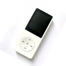 미니 재생 MP3 무손실 사운드 음악 플레이어 FM 레코더 TF 카드 이어폰 80 시간 MP3 플레이어, CHINA|WHITE|No memory