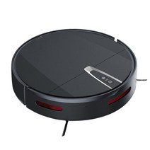 M2 로봇 진공 청소기 2200Pa 흡입 저소음 & 호리 호리한 2600mAh 건전지 각자 위탁 360 ° 똑똑한, 02 Black