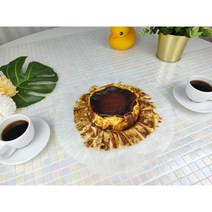 바스크 치즈 미니케이크_키토케이크 (아몬드가루 알룰로스 1등급 자연방목계란), 1개