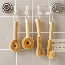 코코도넛 브러쉬 와플팬 세척솔, 데일리 롱브러쉬