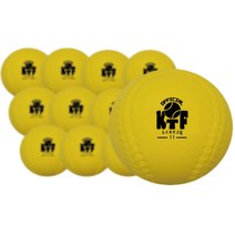 뉴스포츠교육 티볼공 11인치 연맹공인제품, 옐로우