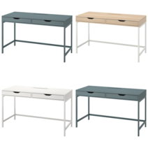 이케아 PC책상 ALEX 알렉스 책상 그레이터쿼이즈 132x58 cm