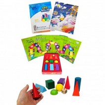 시둥마켓_조립교구 블럭장난감 만들기 아기 어린이집 원목 조립 유아 소근육발달완구 창의력 육발 퍼즐, 세트(책포함)