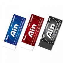 D 펜텔 하이폴러미 아인 대형 지우개 3개, 레드(소프트)