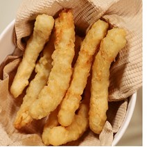바삭한 오동통한 후라이드 통살오징어튀김 1000g, 통살오징어튀김 1000g 1팩