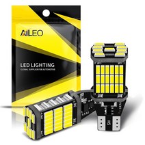 차 모듈 회로 부품 AILEO-고출력 LED 전구 T15 W16W 921 912 T16 902 4014SMD 아주 밝은 1200LM 교체용 자, 02 Amber