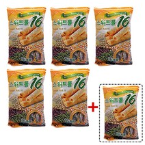 스위트롤 16곡 곡물과자 180g (5+1) 합 6개