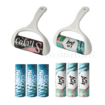 돌돌이 테이프 클리너 리필 초강력 사선 컷팅 본품2+리필6개 플레이마린, 8개