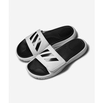 아디다스 ADIDAS 알파바운스 슬라이드 화이트:블랙 / FX1326 ALPHABOUNCE SLIDE C블랙/C블랙/FTWWHT