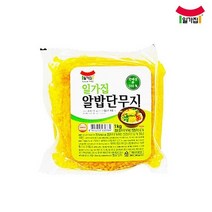 베스트식품 일미 일가집 알밥단무지1kg x4개, 4개, 1kg