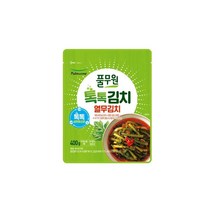 풀무원 톡톡 열무김치 (400g) [우리집영양식] [깔끔한맛], 7개