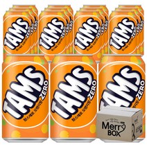 롯데칠성 탐스 제로 오렌지향 355ml, 24개