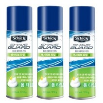 쉬크 쉐이브가드 센서티브 라임 폼, 220ml, 6개