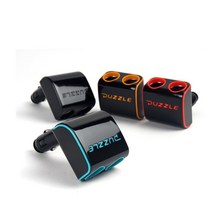 레이 2구 접이식 시거잭변환기 멀티소켓 시가소켓 USB