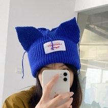 인싸템 패션리더 귀여운 고양이 귀 모자 리정 비니