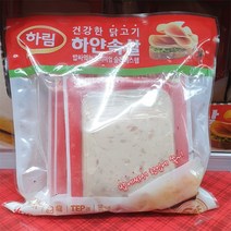 하림 밥싸먹는 햐안속살슬라이스햄 100g x 4입, 일반포장 동절기만